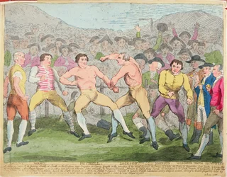 Combate de boxeo, 10 de junio de 1788